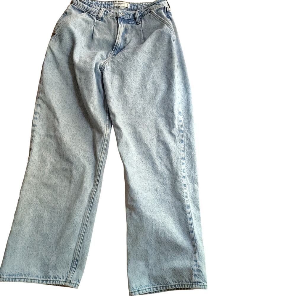 Abercrombie & Fitch Loose High Rise Jeans Curve Love Size 28 / 6